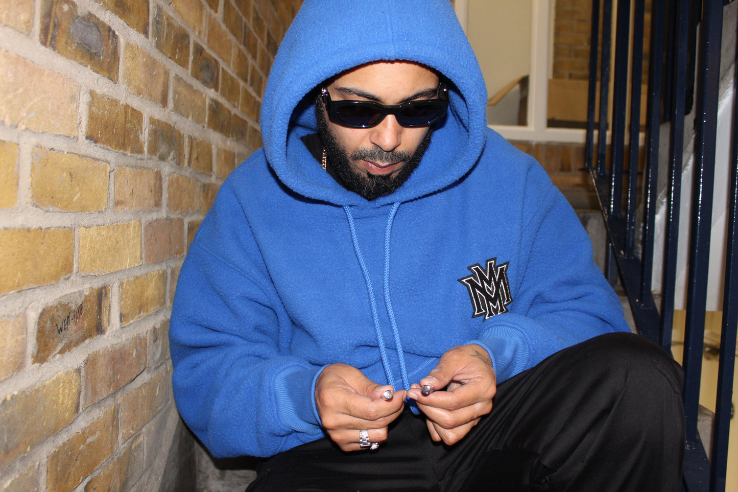 Royal Blue MM Polar Hoodie