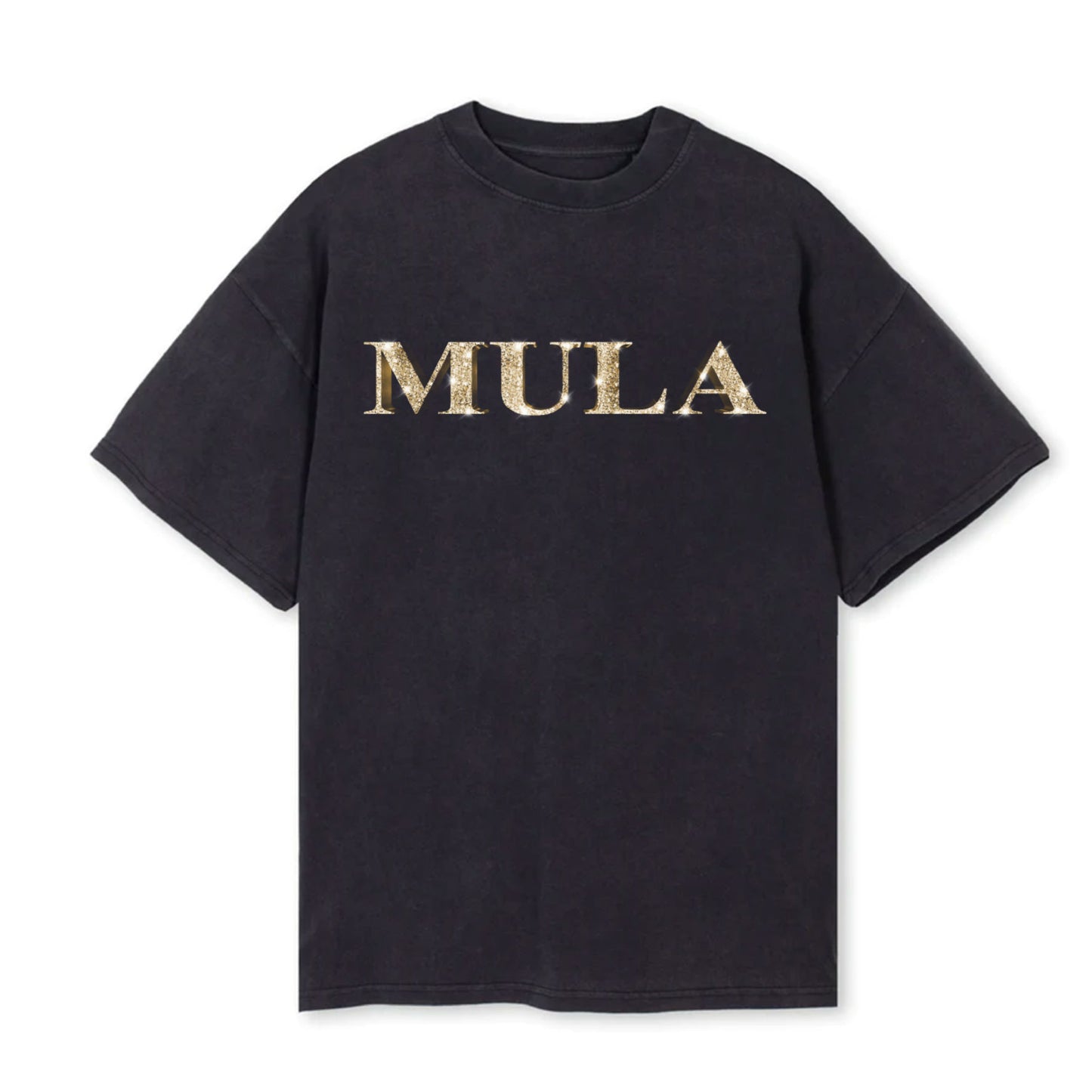 Vintage Black Mula Heavyweight Jersey