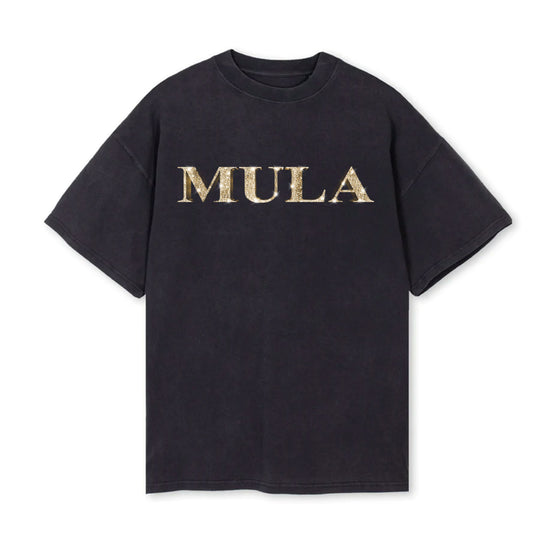 Vintage Black Mula Heavyweight Jersey
