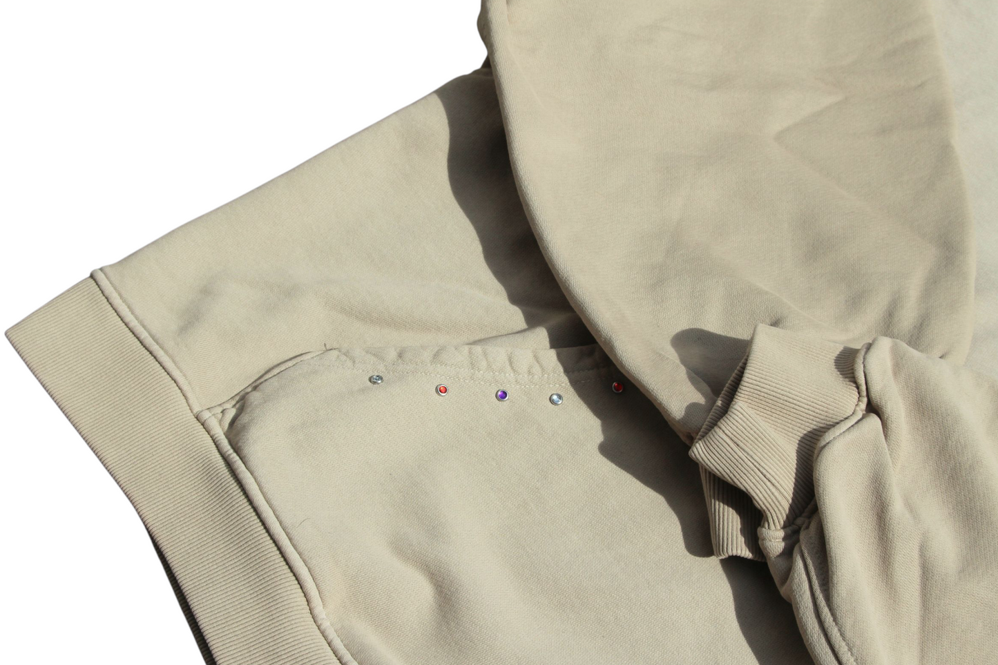 MM Sunfade Mocha Rhinestone Hoodie