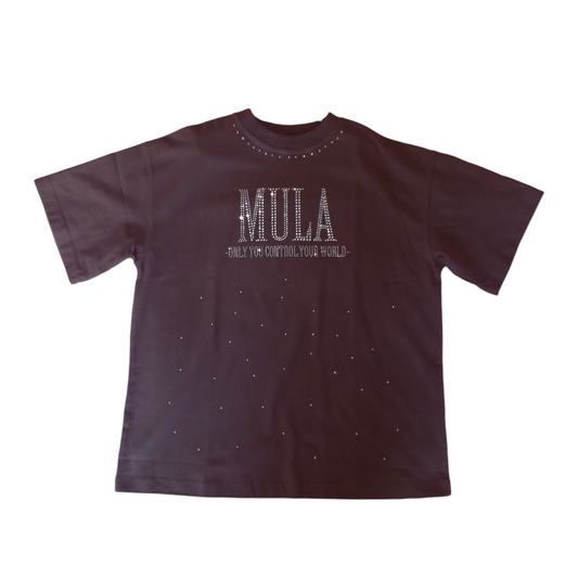 Chocolate Brown Swarvoski Snowfall Jersey
