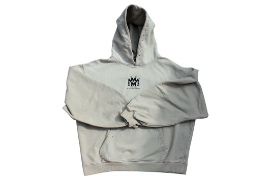 MM Sunfade Mocha Rhinestone Hoodie