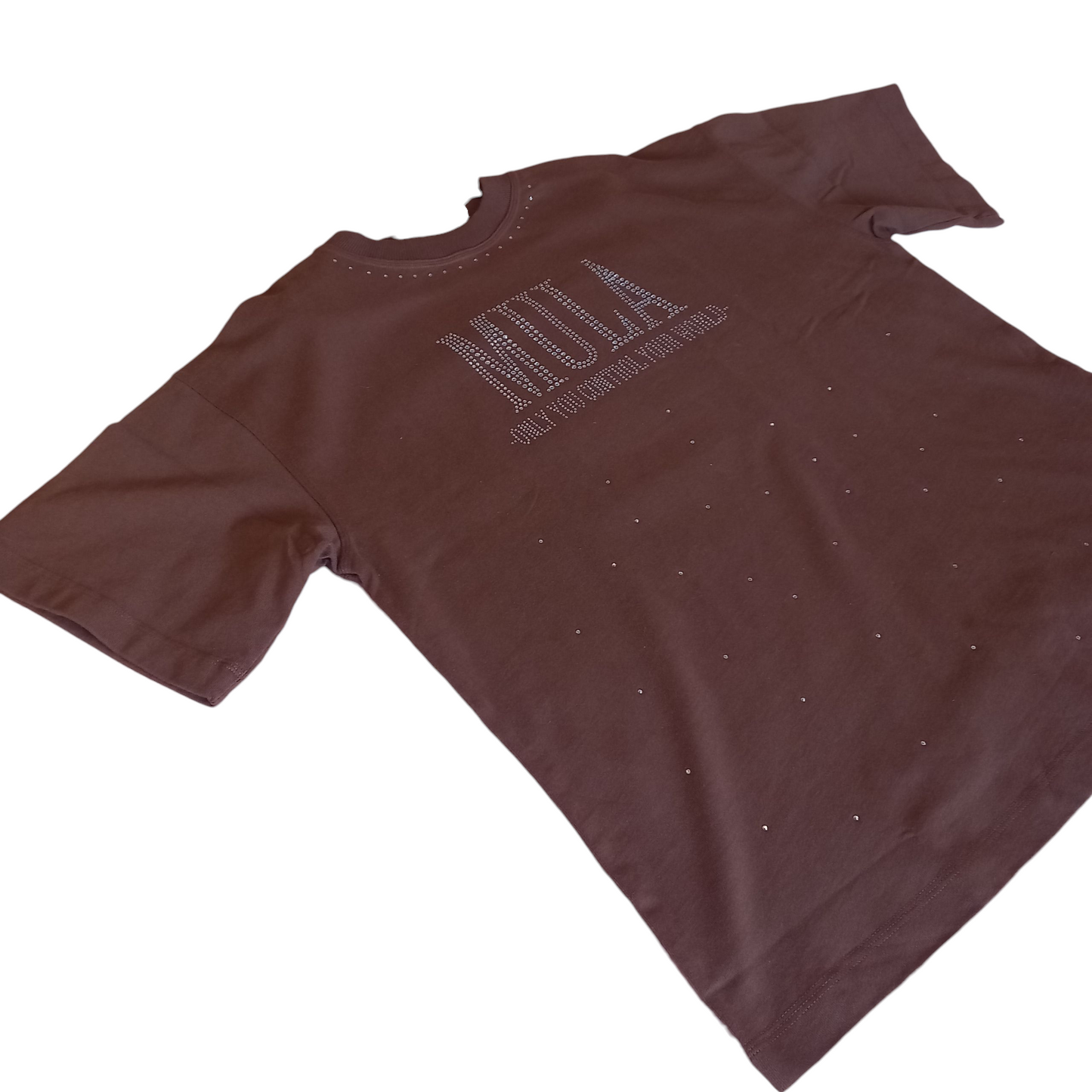 Chocolate Brown Swarvoski Snowfall Jersey