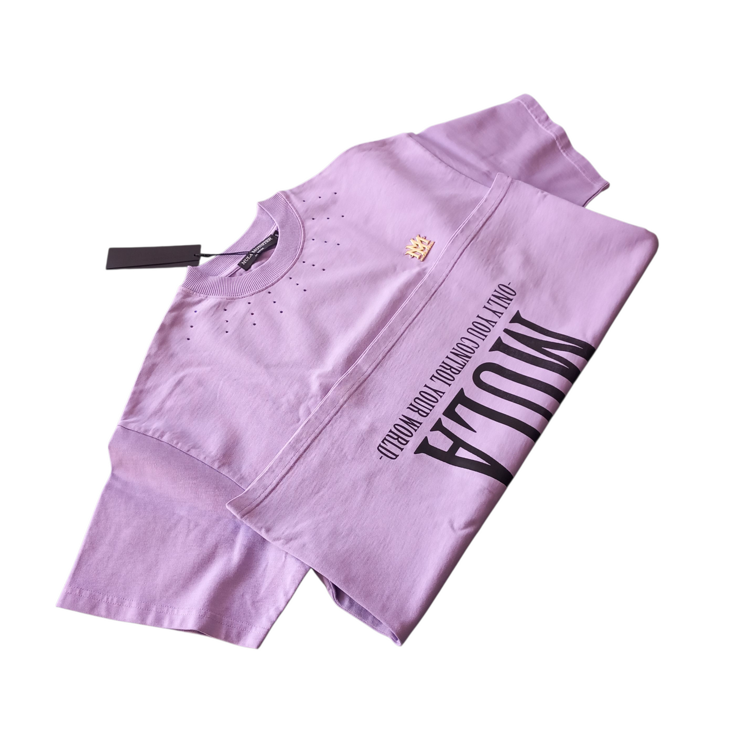 MM Retro Lilac Swarvoski Heavyweight Jersey