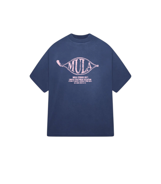 Secure the bag Sunfade Navy Blue Heavyweight Jersey